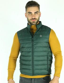 Chaleco acolchado LINO CLEMENTE Coral verde para hombre