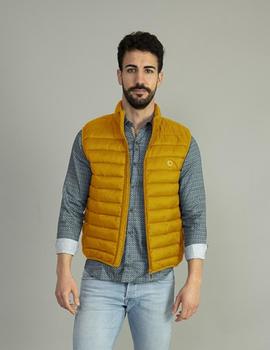 Chaleco acolchado LINO CLEMENTE Coral amarillo para hombre