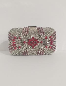 CLUTH FIESTA PLATA-ROJO 2#