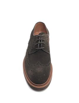 Zapatos serraje YOKUS Limbo marrón para hombre