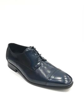 Zapato piel de vestir Conti Ferratti 3857 azul placado