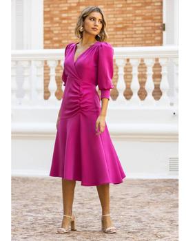 VESTIDO NURIA FUCSIA