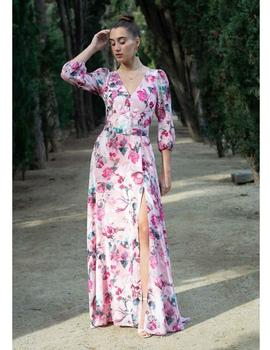 VESTIDO  ESTAMPADO ROSA