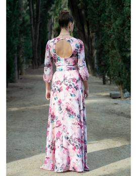 VESTIDO  ESTAMPADO ROSA