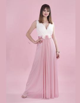 Vestido COKER isa beig/rosa