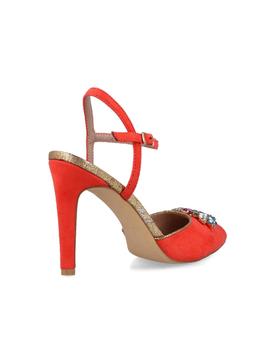 ZAPATO SALON DESTALONADO CORAL