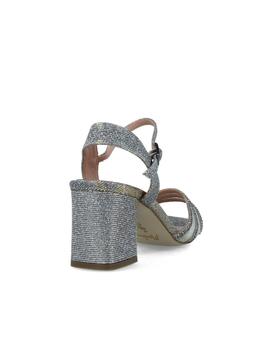 SANDALIAS GLITTER GRIS