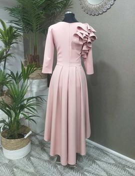 VESTIDO VERÓNICA ROSA PALO