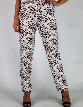  PANTALON BLANCO TOPOS