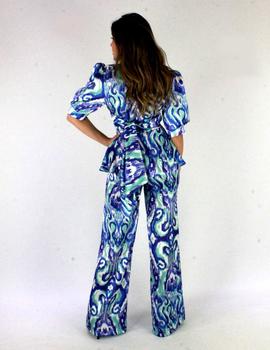 CONJUNTO ESTAMAPADO AZUL