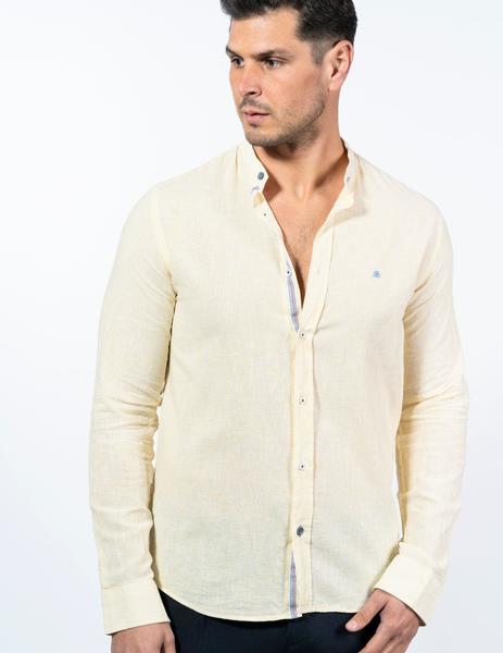 Camisa cuello mao Sinigual 12538 para homb