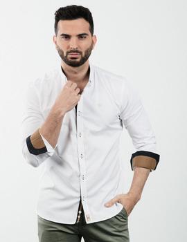 Camisa YELLOW SKIN 8352 blanca para hombre.