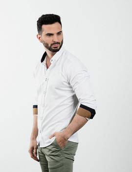 Camisa YELLOW SKIN 8352 blanca para hombre.