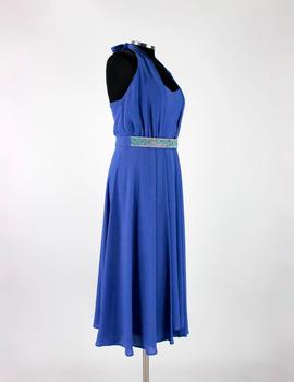 VESTIDO MIDI AZUL