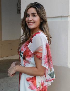 VESTIDO LUJÁN ESTAMPADO BLANCO