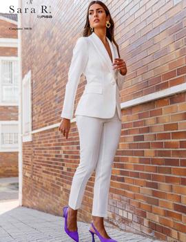 Traje chaqueta blanco