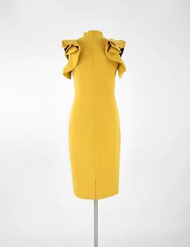 VESTIDO MARGOT MOSTAZA