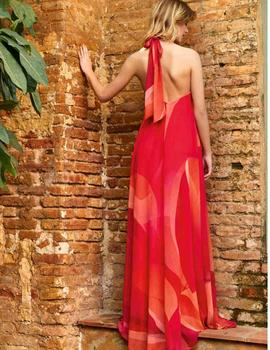 VESTIDO LISA ROJO