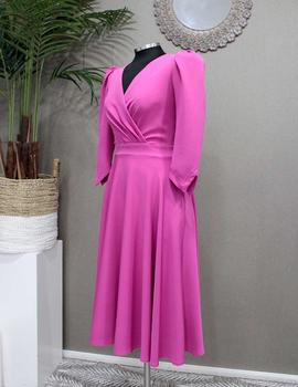 VESTIDO VALENTINA FUCSIA