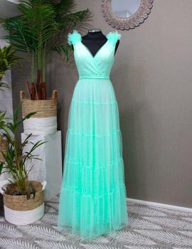 VESTIDO RAQUEL MENTA