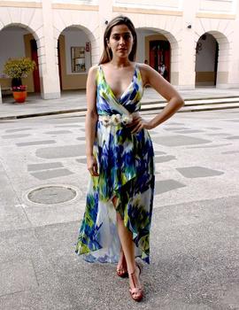 VESTIDO PAREO ESTAMPADO AZUL