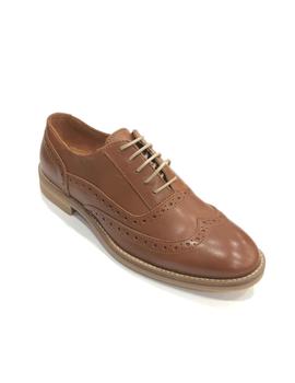 Zapatos oxford piel 19505 cuero para hombre