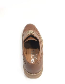 Zapatos oxford piel 19505 cuero para hombre