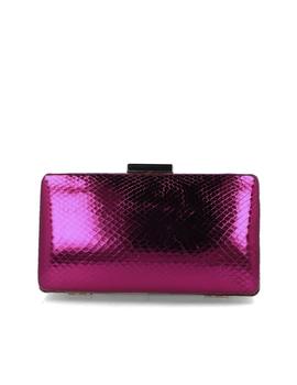 CLUTCH ANIMAL PRINT FUCSIA